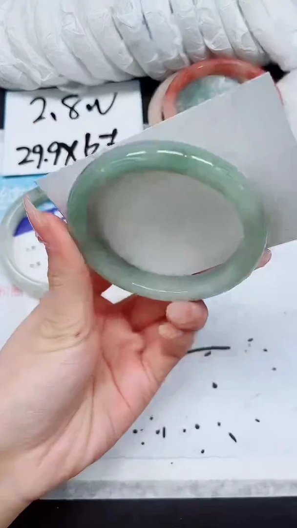 【闪购商品】石英质玉手镯未镶嵌A290-60/61