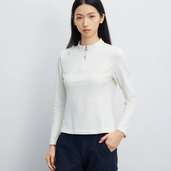Rapido【新品】2025年秋冬女士半拉链运动休闲加绒卫衣CP5941L04