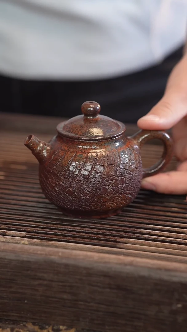 茶壶紫砂原矿手工制作160cc