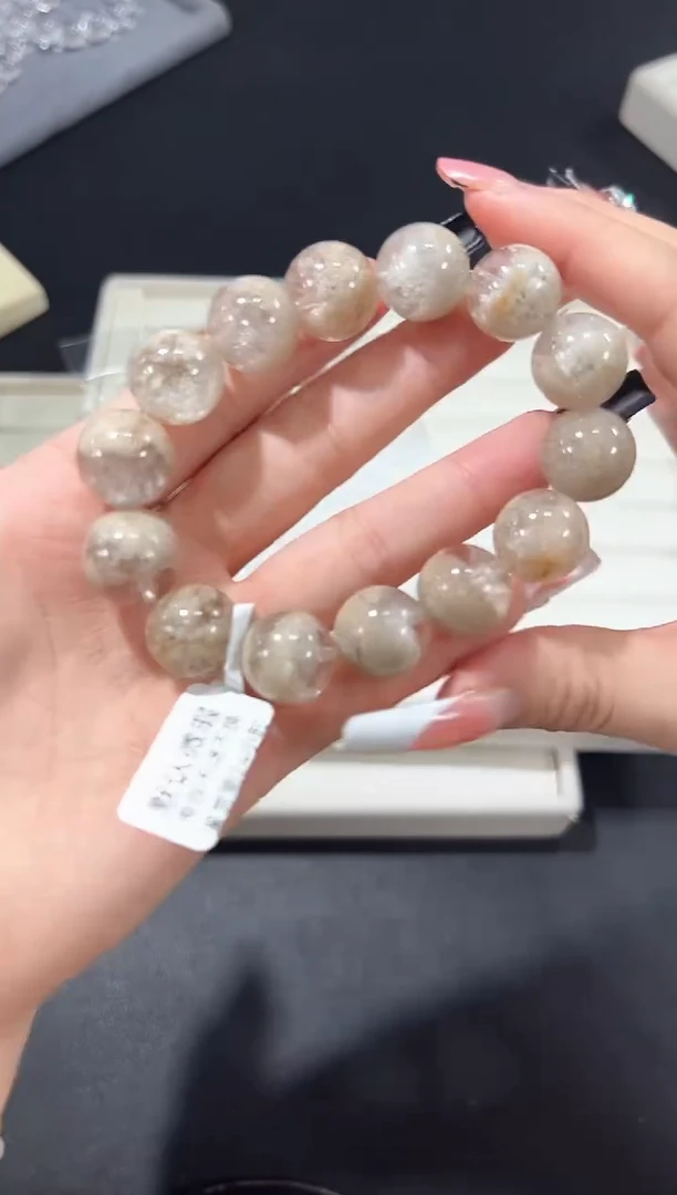 未镶嵌手串水晶11q多样性发其一【1条】默认微瑕15mm