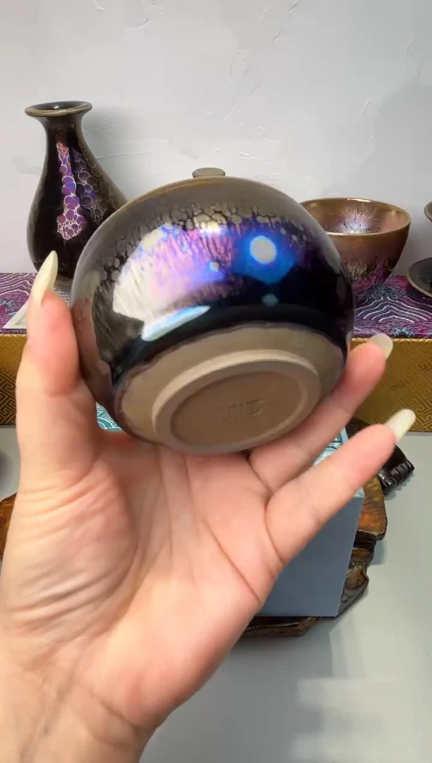 茶盏春申阁福利拍品-1只全品璀璨华光禅定