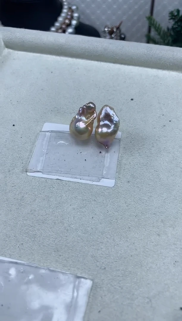 【闪购商品】淡水珍珠耳饰未镶嵌【纯恬珍珠】