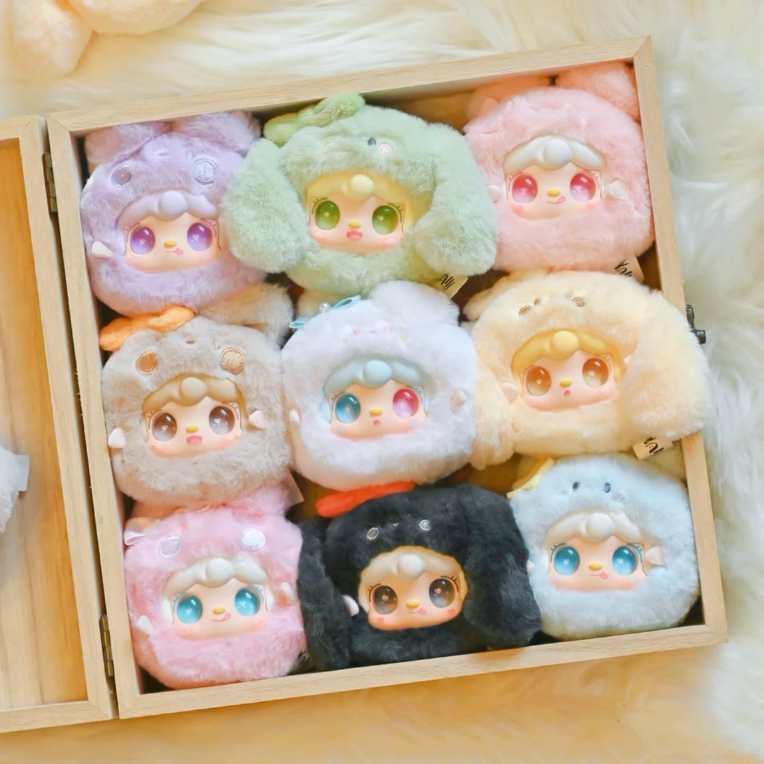 （正版无链）Yooki氧氧萌一萌小绒可爱包包挂饰