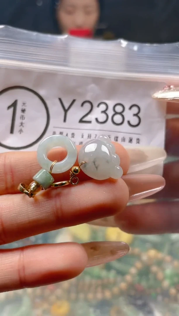 【闪购商品】翡翠颈饰未镶嵌/Y/翡翠A货一图一物