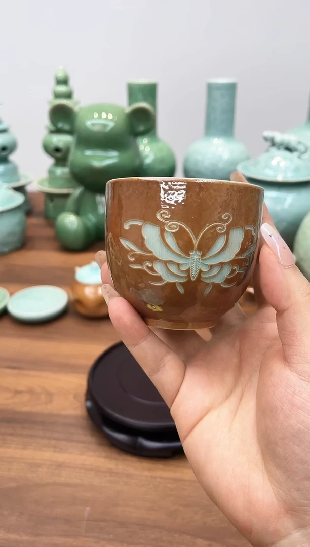 特价福利 微瑕 慧仙青瓷