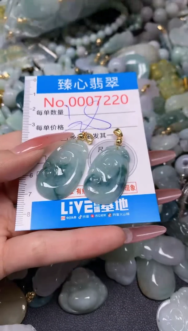 【闪购商品】翡翠颈饰未镶嵌含绳000720