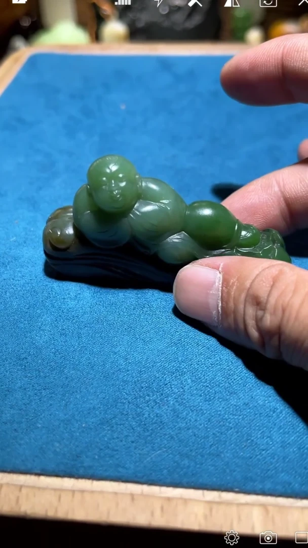 【闪购商品】和田玉XY未镶嵌童子小摆件