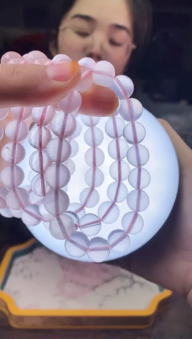 【闪购商品】水晶莫粉手链10±/620未镶嵌多样性发一件