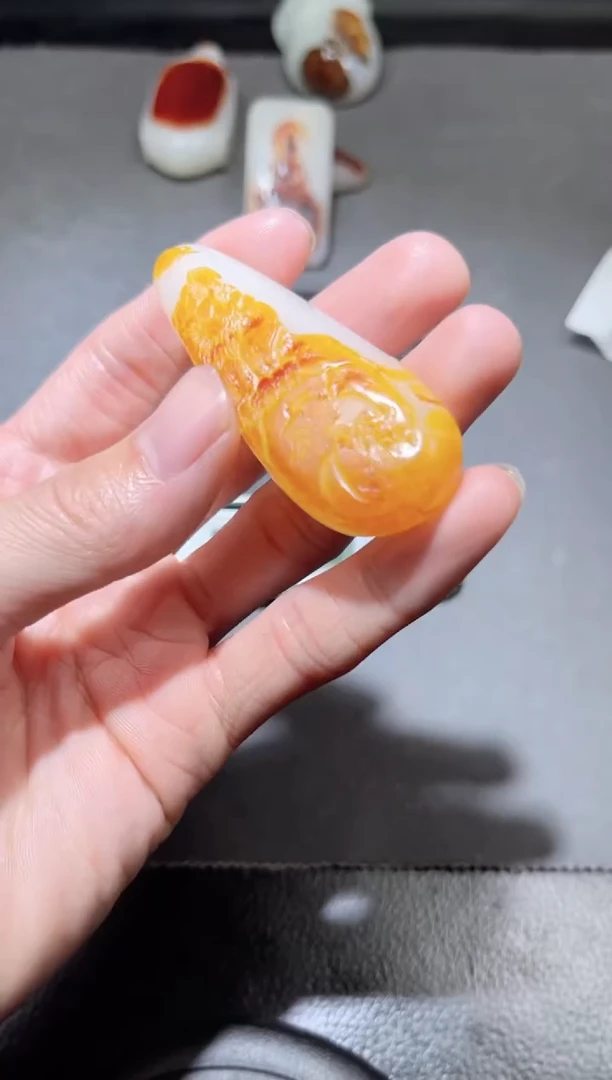 未镶嵌和田玉（子料）挂件YL-ZZ-12.6-26