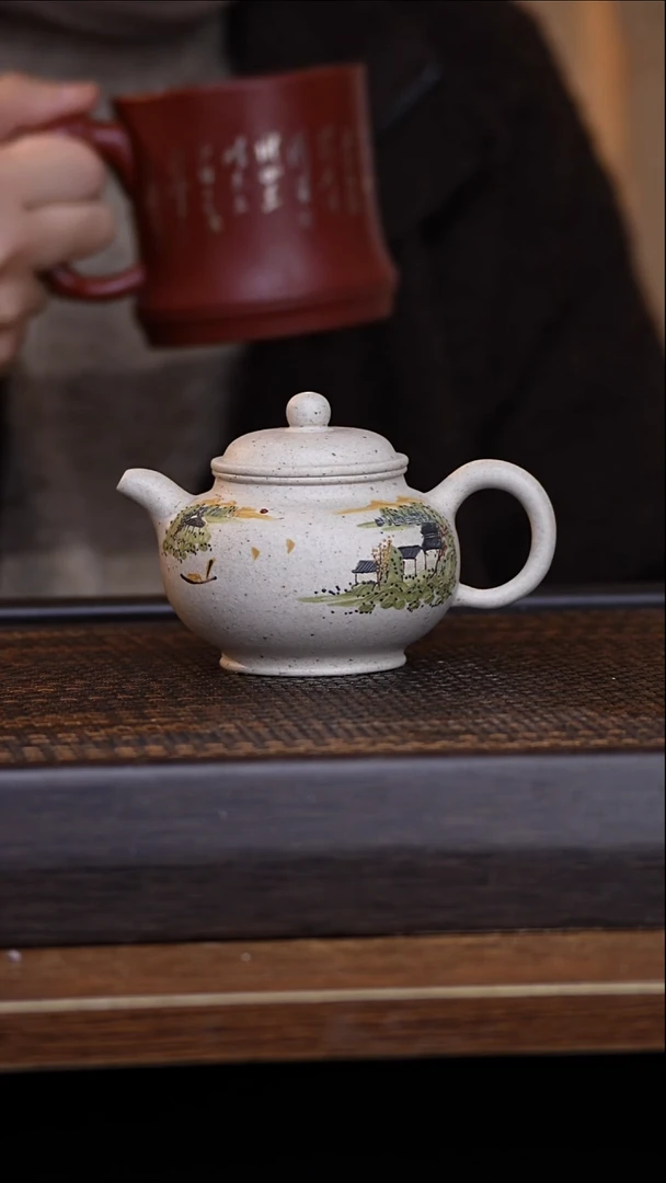 茶壶紫砂宜兴手工原矿紫砂壶001