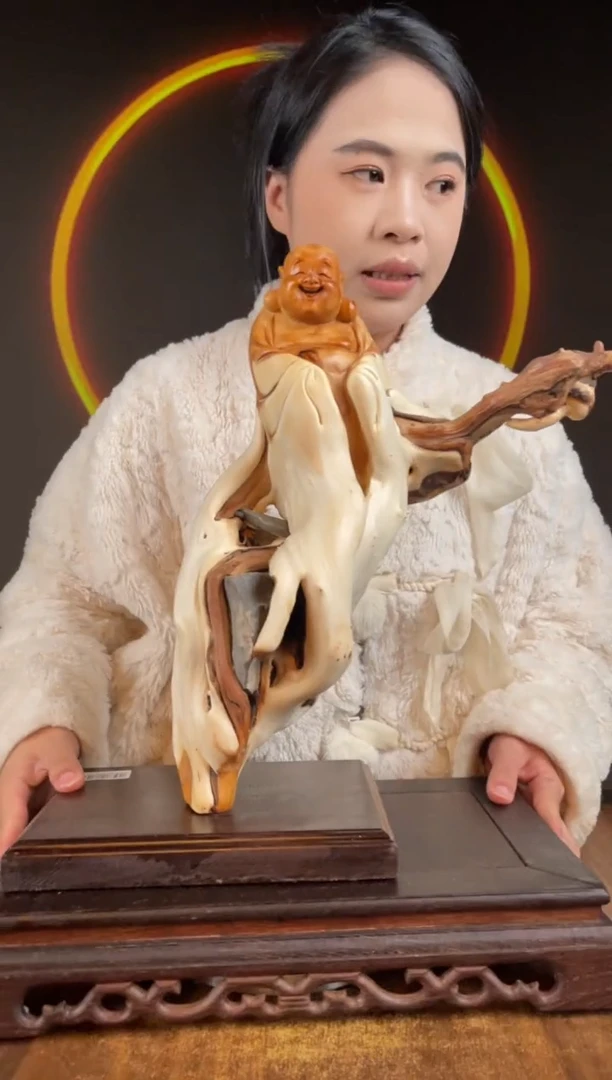 柏木（崖柏）手工摆件,先抢先得! 编号:208