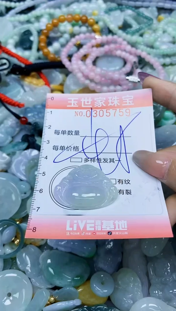 翡翠未镶嵌颈饰闪购0305759多样性发其一