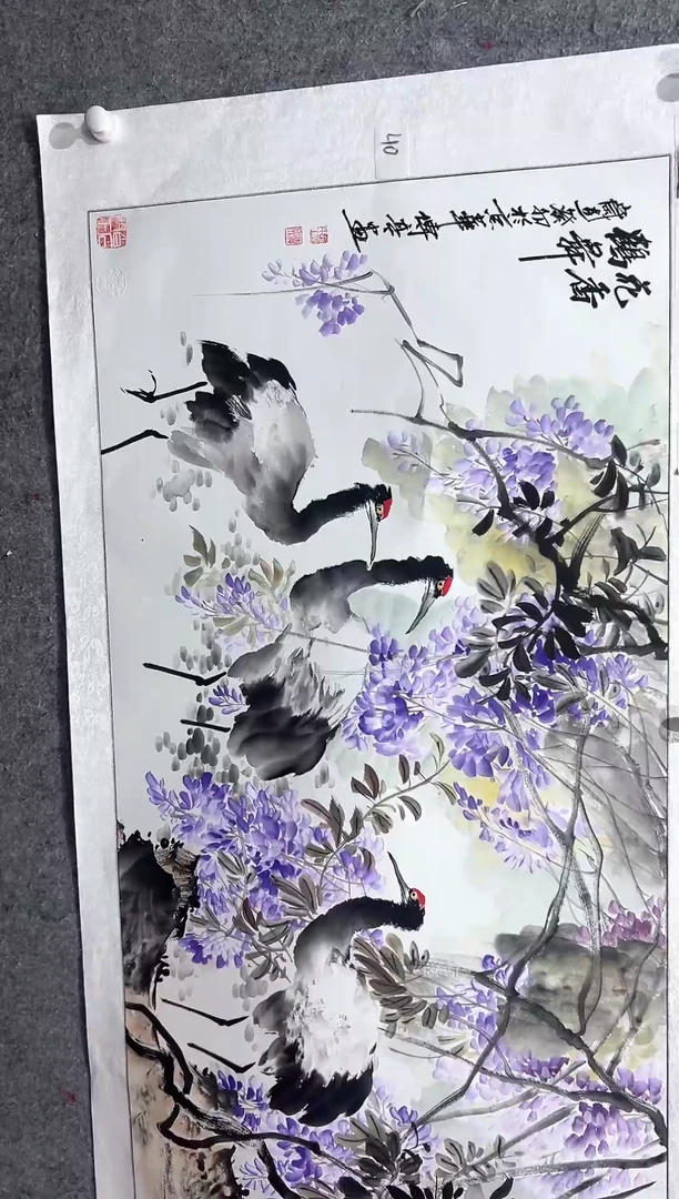 国画张传亭老师的作品3