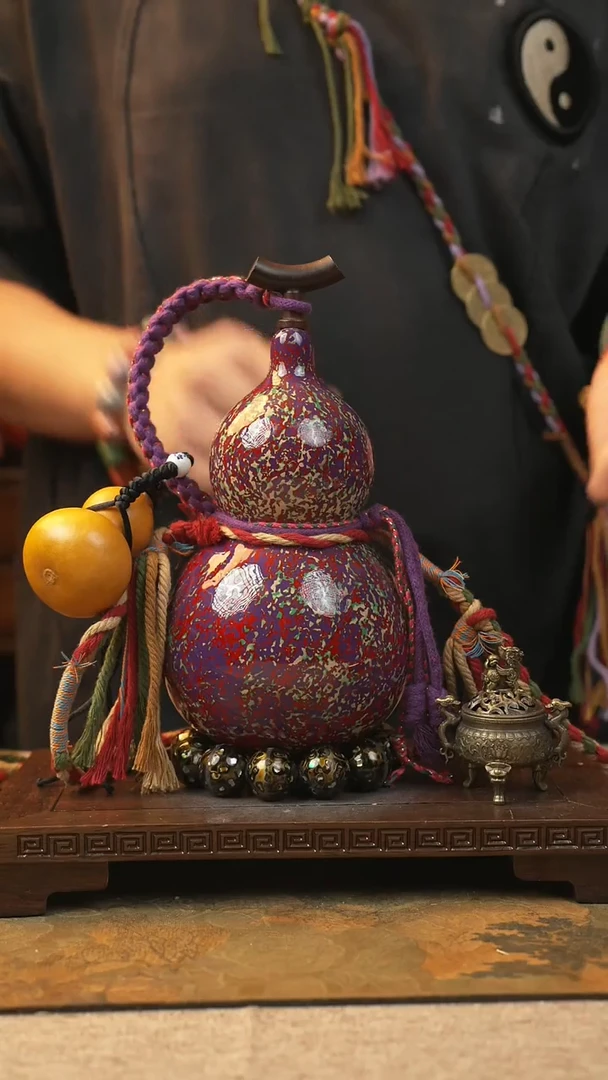 212大漆一物一拍记葫堂出品【不带手串】