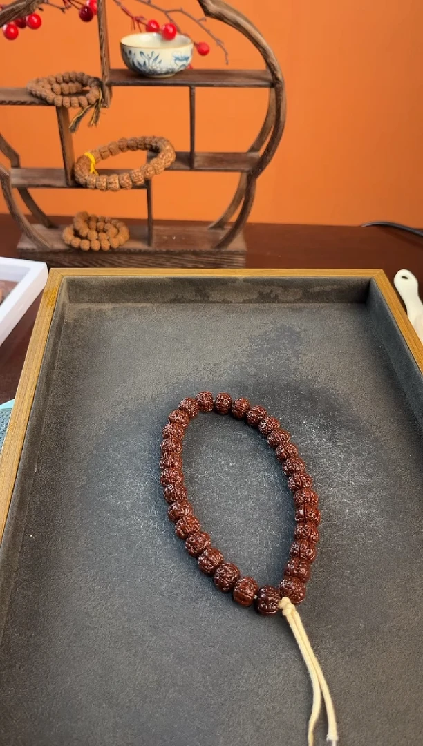 金刚菩提手串12mm+一代纯血老树王【收藏级】