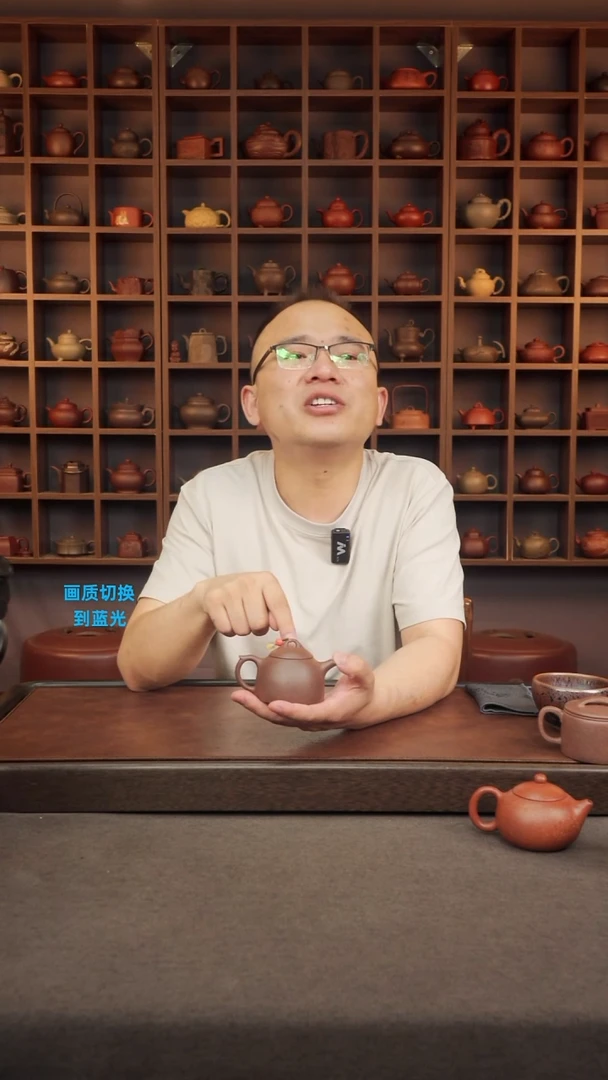 茶壶紫砂大水潭紫泥  秦权  120cc