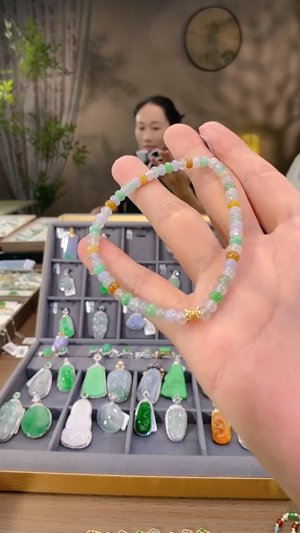 吊坠(不含链)未镶嵌翡翠手串