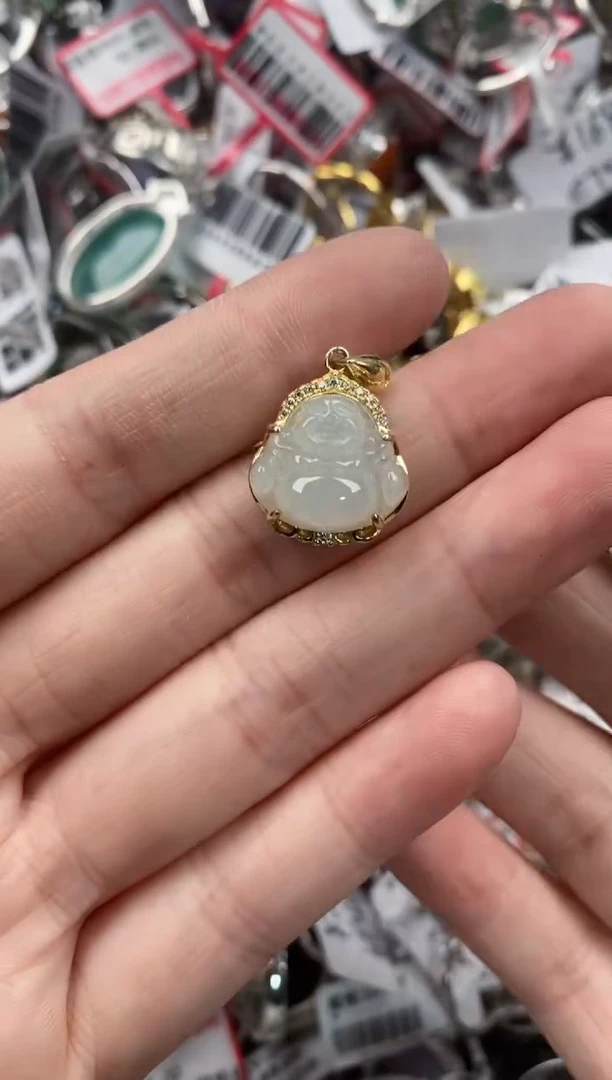 银S925镶嵌戒指翡翠555-----4