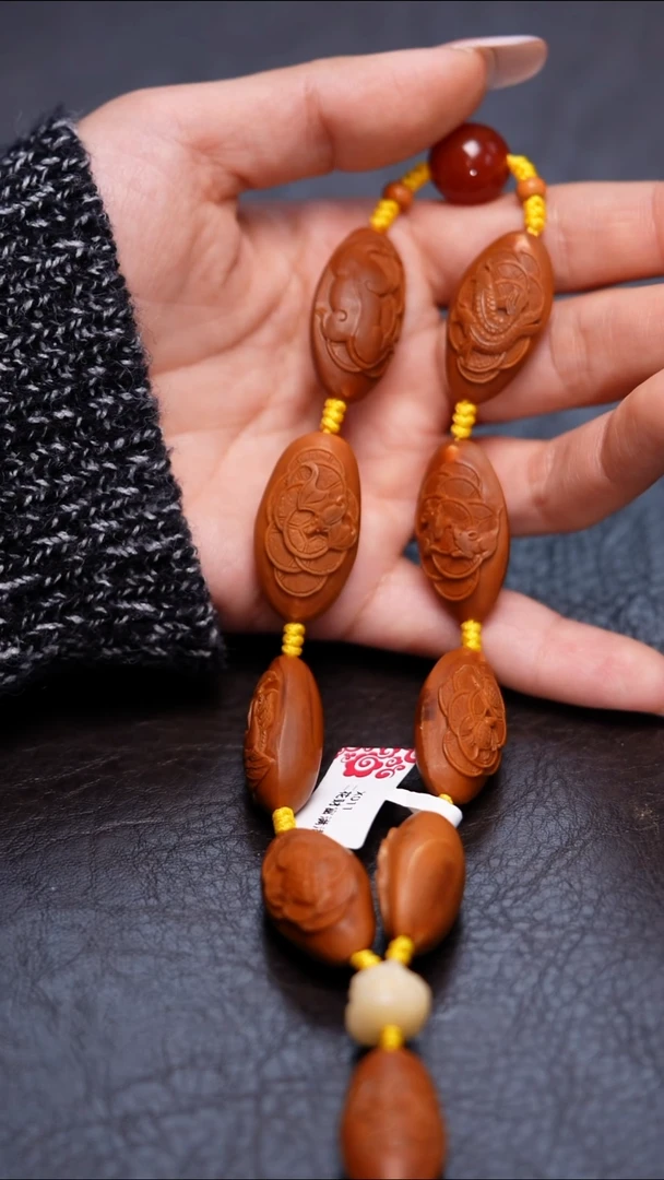 手串/手链橄榄核二花财富满满
