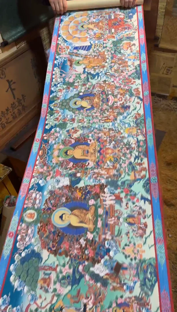 卷轴画精品唐卡===藏藏120