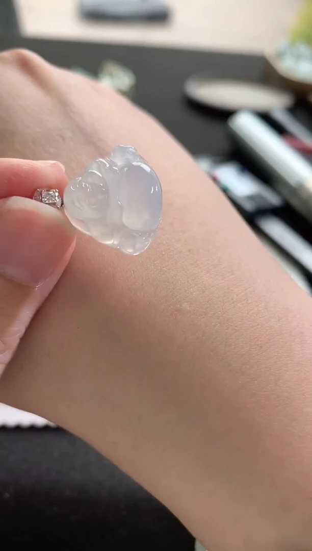 未镶嵌挂件翡翠佛公F1739-455