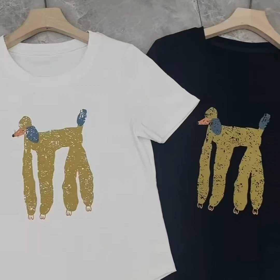 娟儿家新款圆领短袖T恤