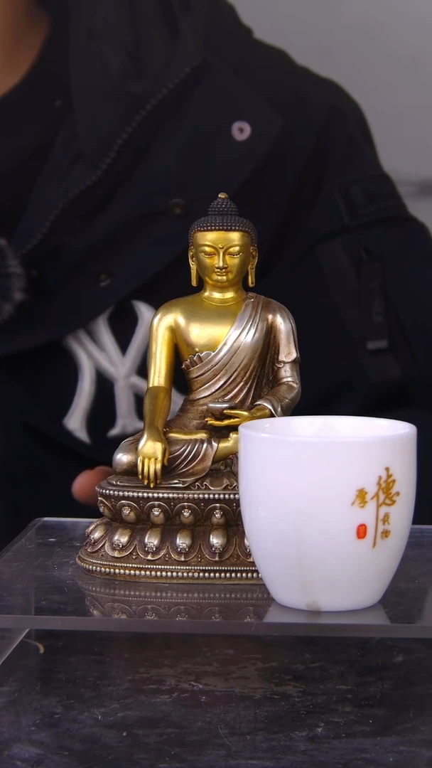 【闪购商品】紫铜鎏金造像摆件链接11111