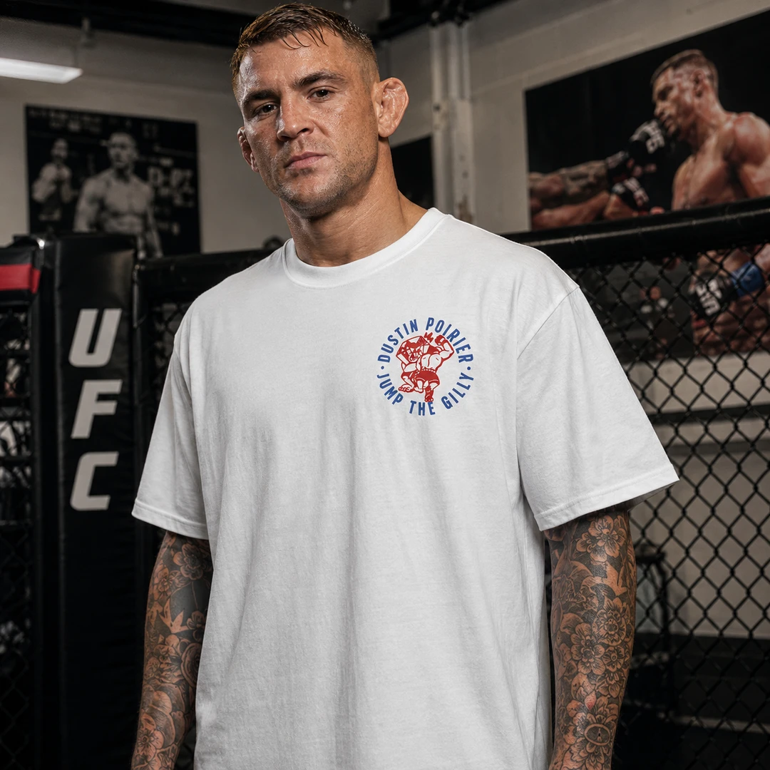 UFC钻石达斯汀普瓦里尔300克重磅纯棉短袖