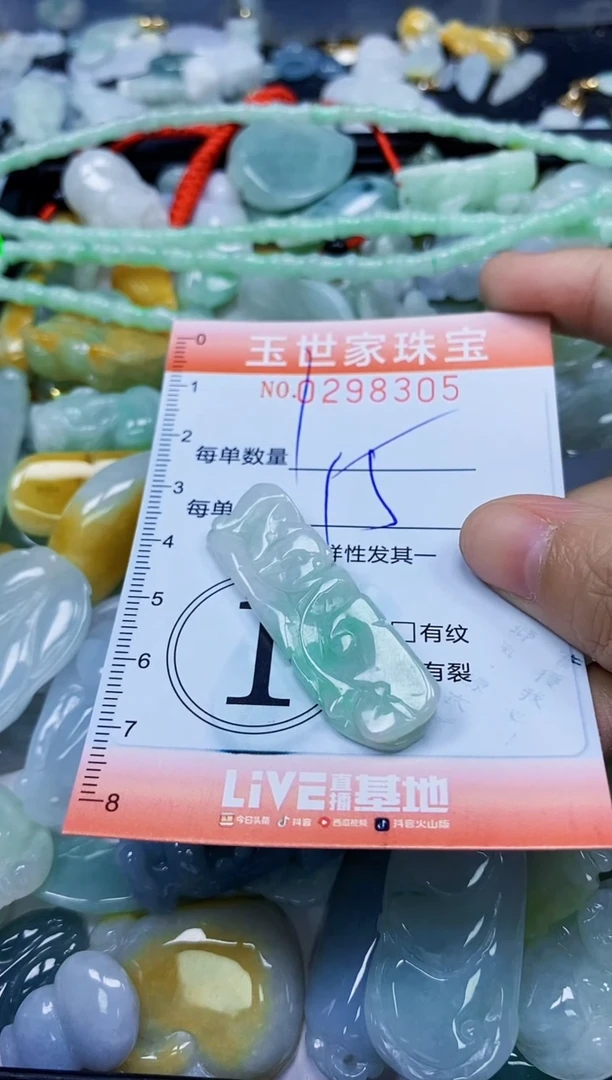 翡翠未镶嵌颈饰闪购0298305
