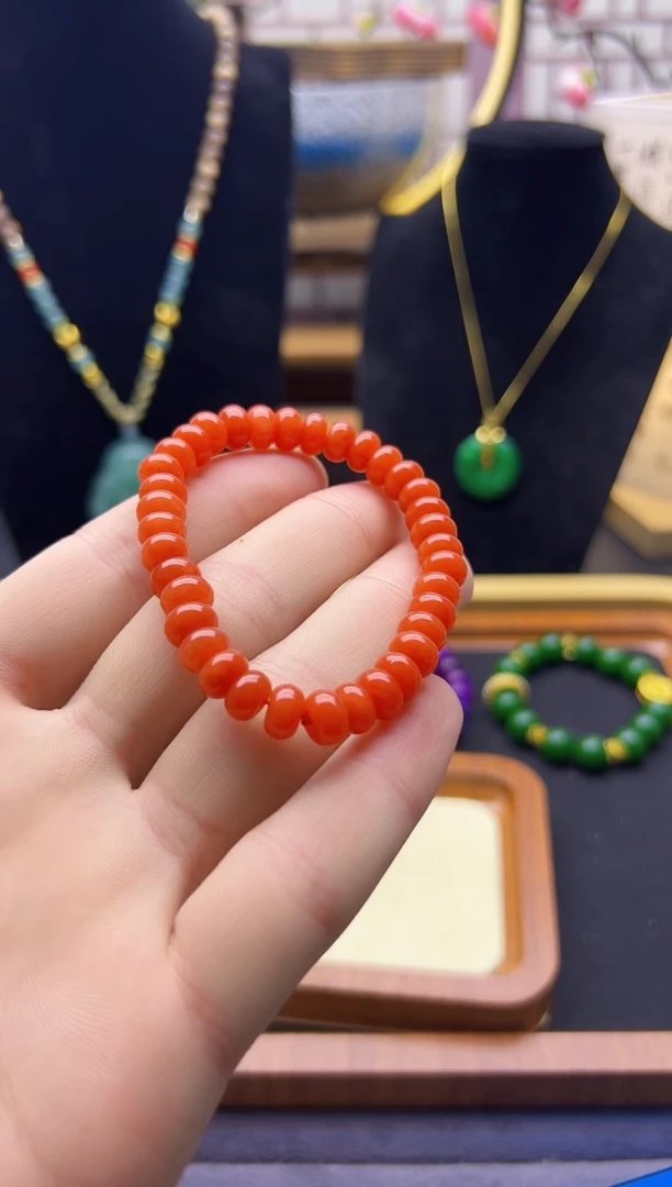 【闪购商品】南红玛瑙手链未镶嵌S233