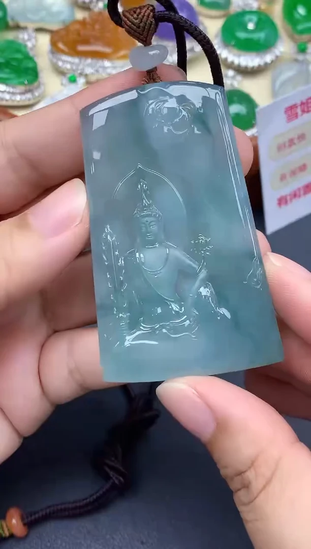 颈饰未镶嵌翡翠366-中国好珍宝