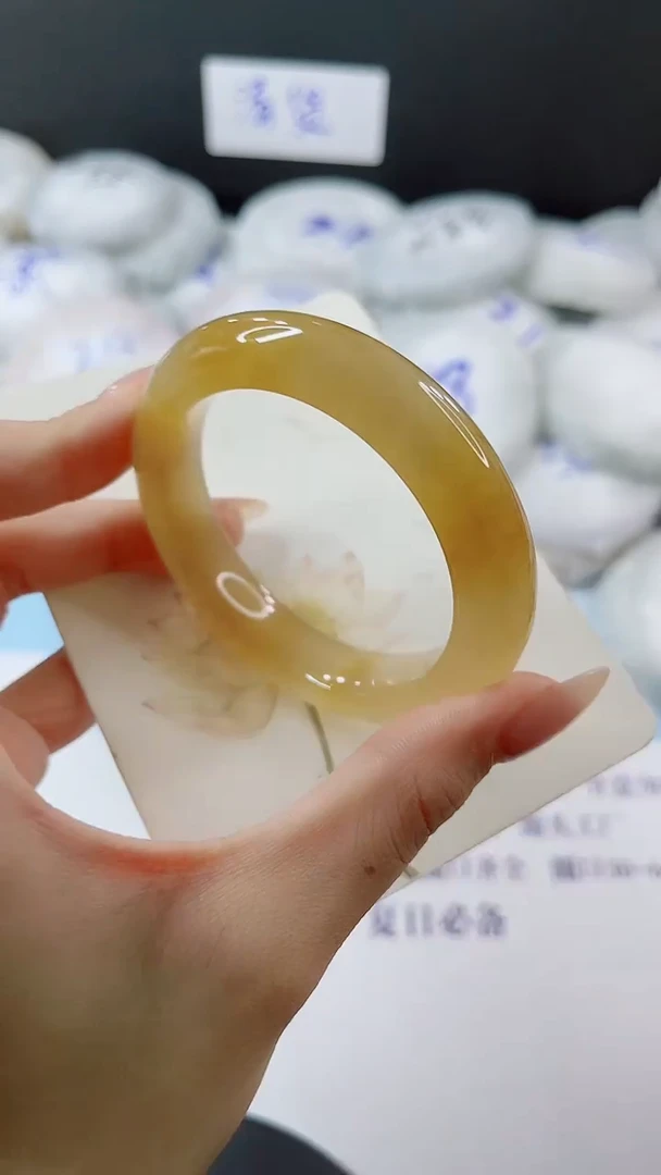 未镶嵌手镯石英质玉多样性发货L392