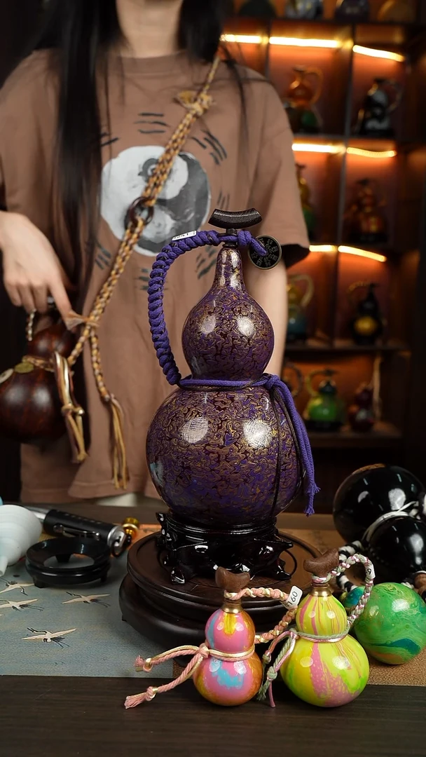 241号1000ml左右非遗大漆酒葫芦