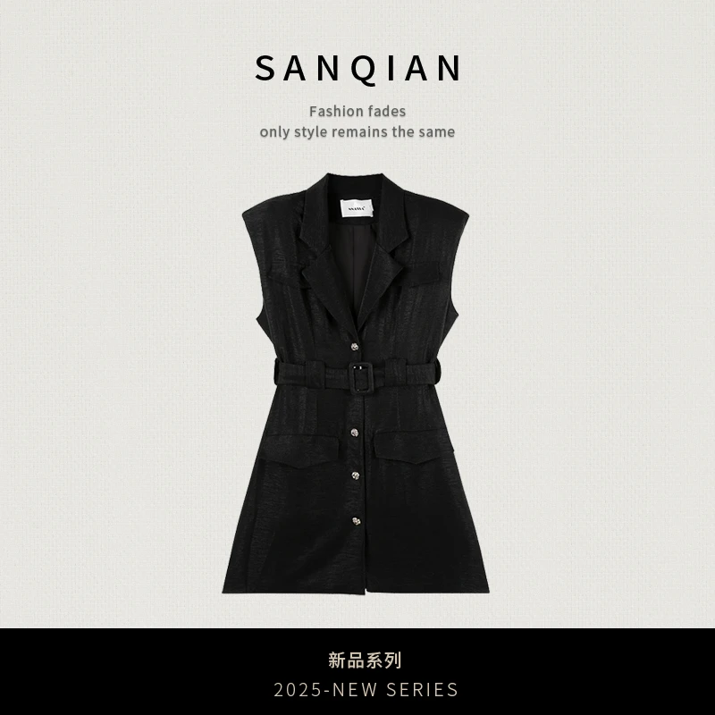 SANOIAN·宋三千【54】美式复古工装设计感连衣裙HBZC621040 nnassa