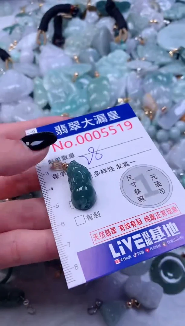 颈饰未镶嵌翡翠5519
