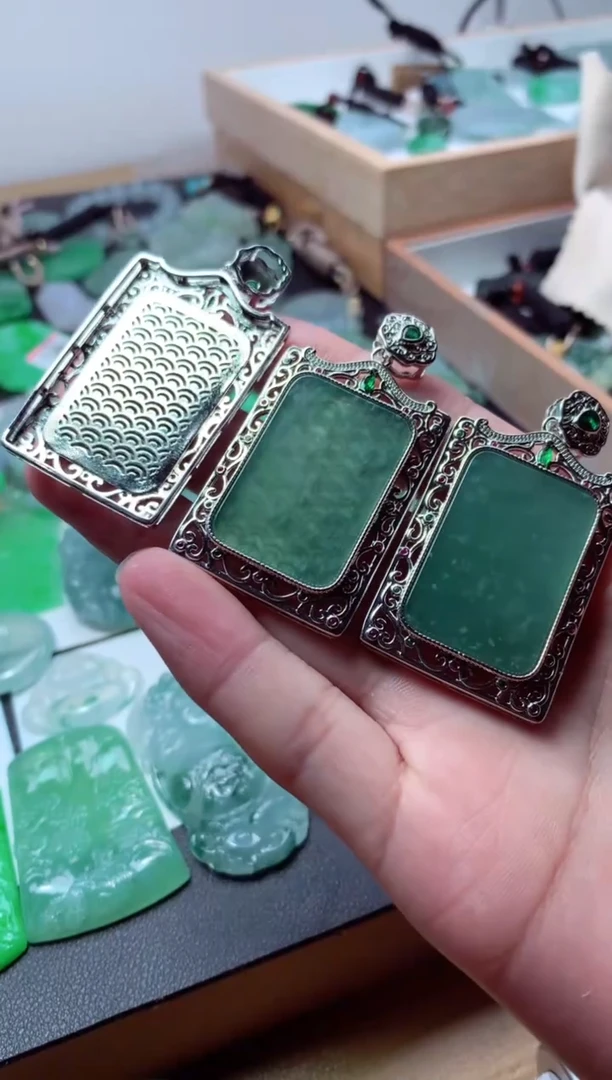 【闪购商品】翡翠颈饰未镶嵌多样性发货 发其一 天然翡翠