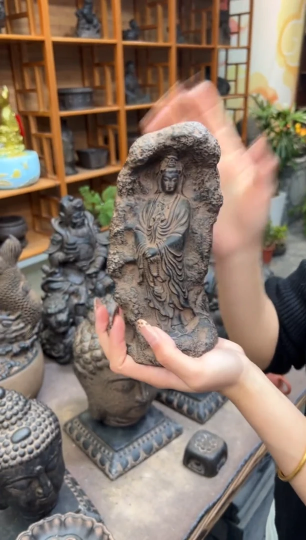 陶土【火山泥】普慈观音