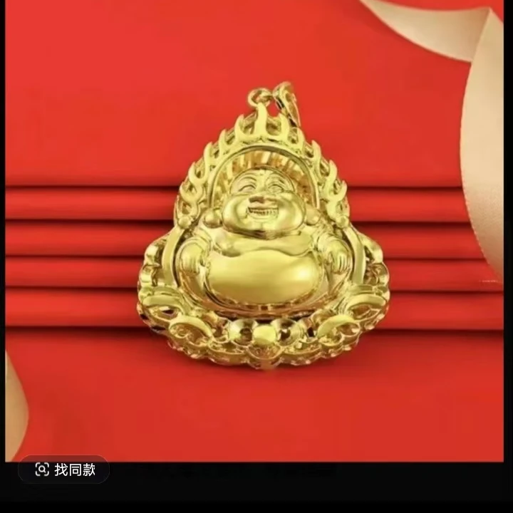 合金吊坠 【弥勒佛吊坠】2025爆款时尚女士挂坠精美素款素款女款