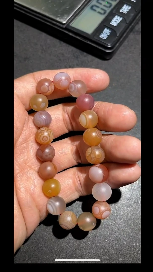 手串未镶嵌南红玛瑙pz701-54眼睛手串