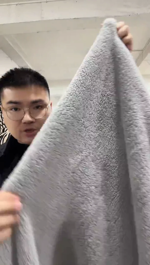 兔毛清货【2.3*2.3米美国潮牌毯】外贸原单毛毯底价清货拼手速