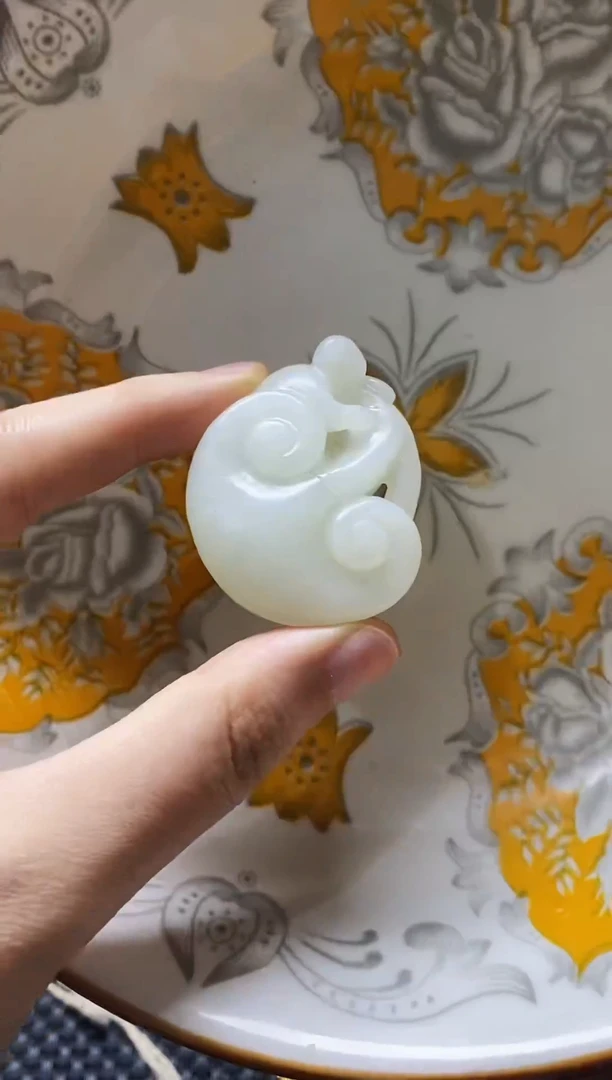 瓷片瓷片 瓷器 摆件 1个