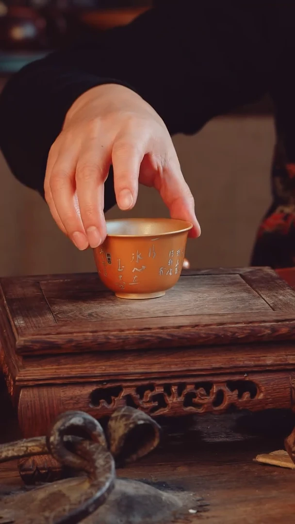 无*老昌号手工手绘茶器