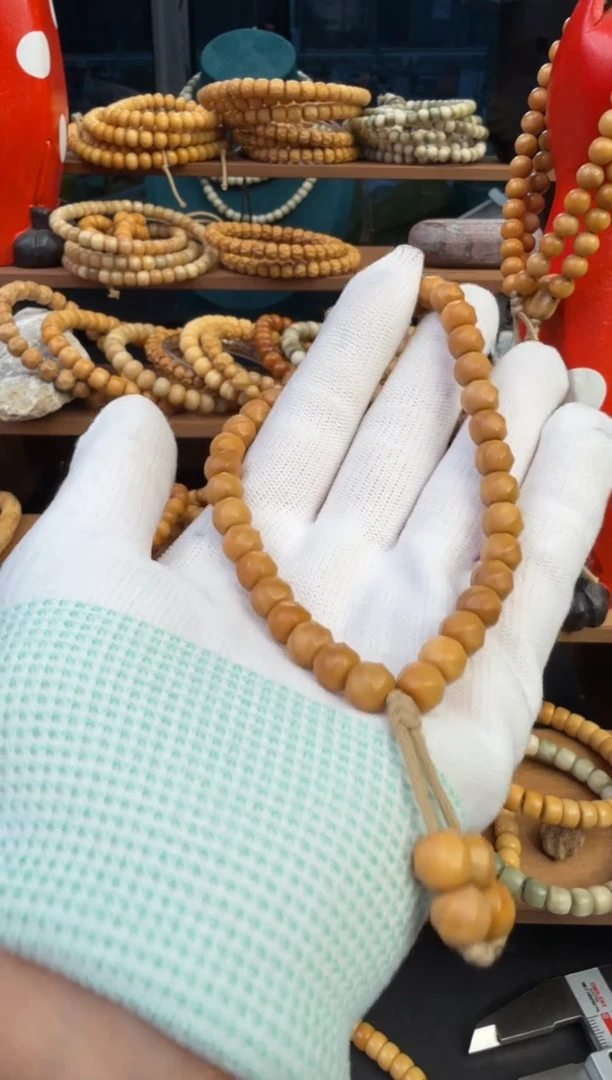 【闪购商品】菩提根/象牙果手串龙脊菩提扭花珠手持卡8