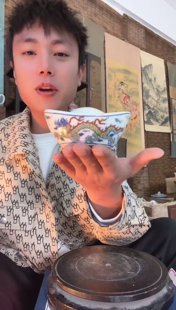 陶景德镇陶瓷摆件J453