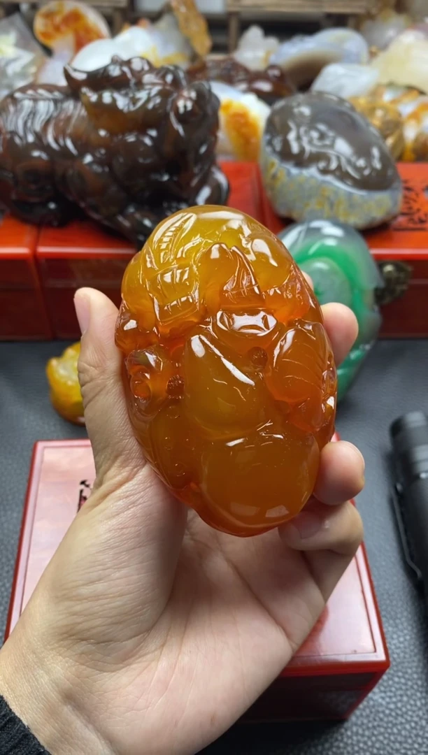 未镶嵌手把玛瑙/玉髓用****400