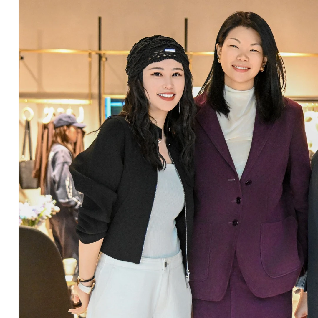 【时装周同款】吕燕 半高领针织外套