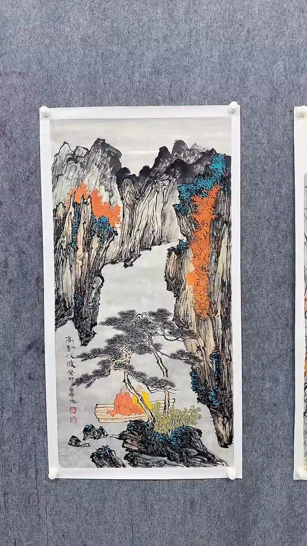 国画徐亚东8平尺国画作品