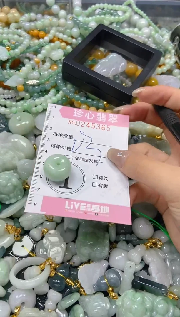 翡翠未镶嵌颈饰闪购0245365