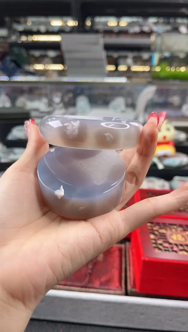 未镶嵌手镯石英质玉62圈口（赠品镯心）62332255