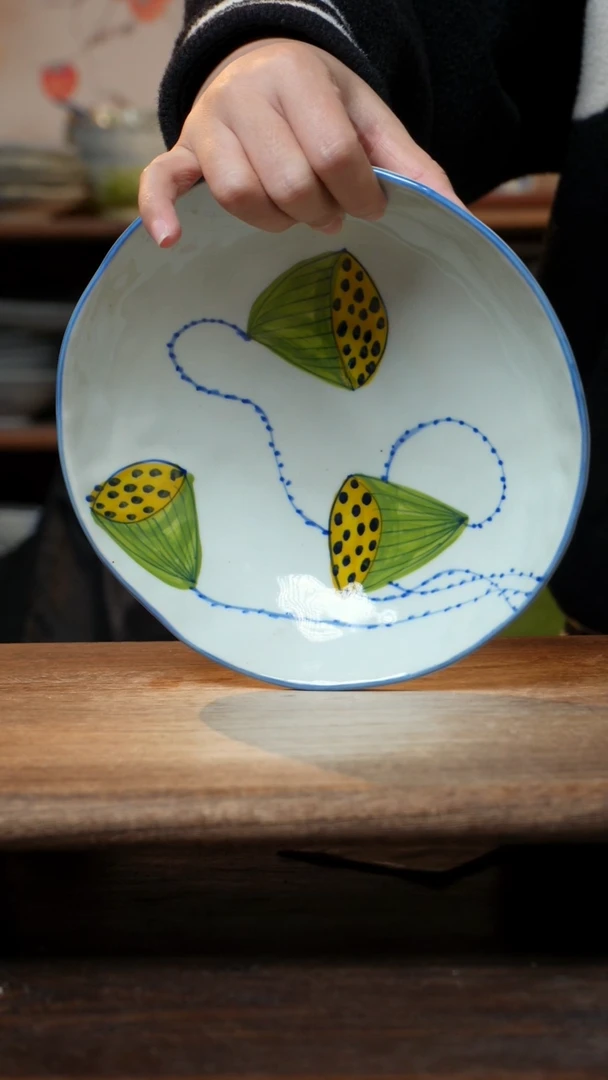 【闪购商品】瓷1个景德镇高温瓷釉下瓷食品级